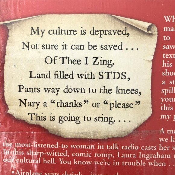 Of Thee I Zing by Laura Ingraham New 7 CD Audiobook America's Culture Decline - Picture 5 of 14